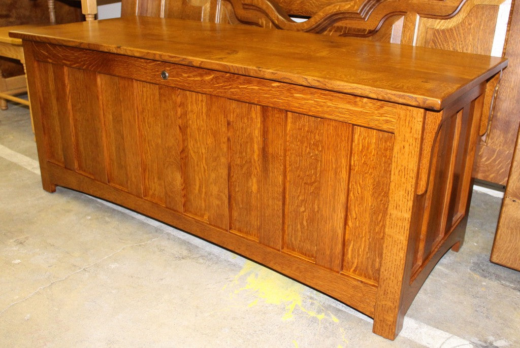 Gun Chest - Blanket Chest from the Outside, Gun Cabinet Inside