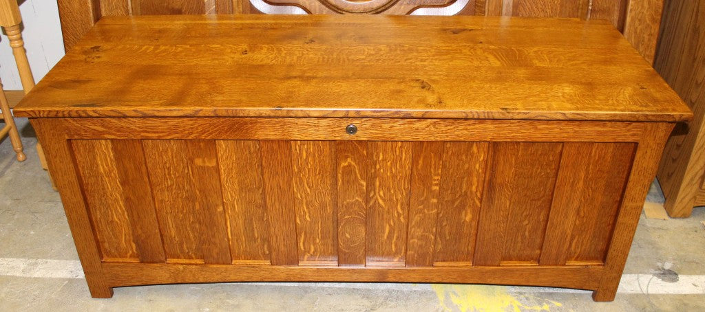 Gun Chest - Blanket Chest from the Outside, Gun Cabinet Inside