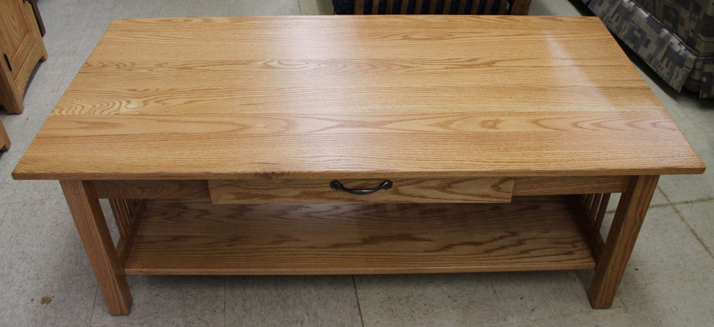 Mission Coffee Table w/ Drawer
