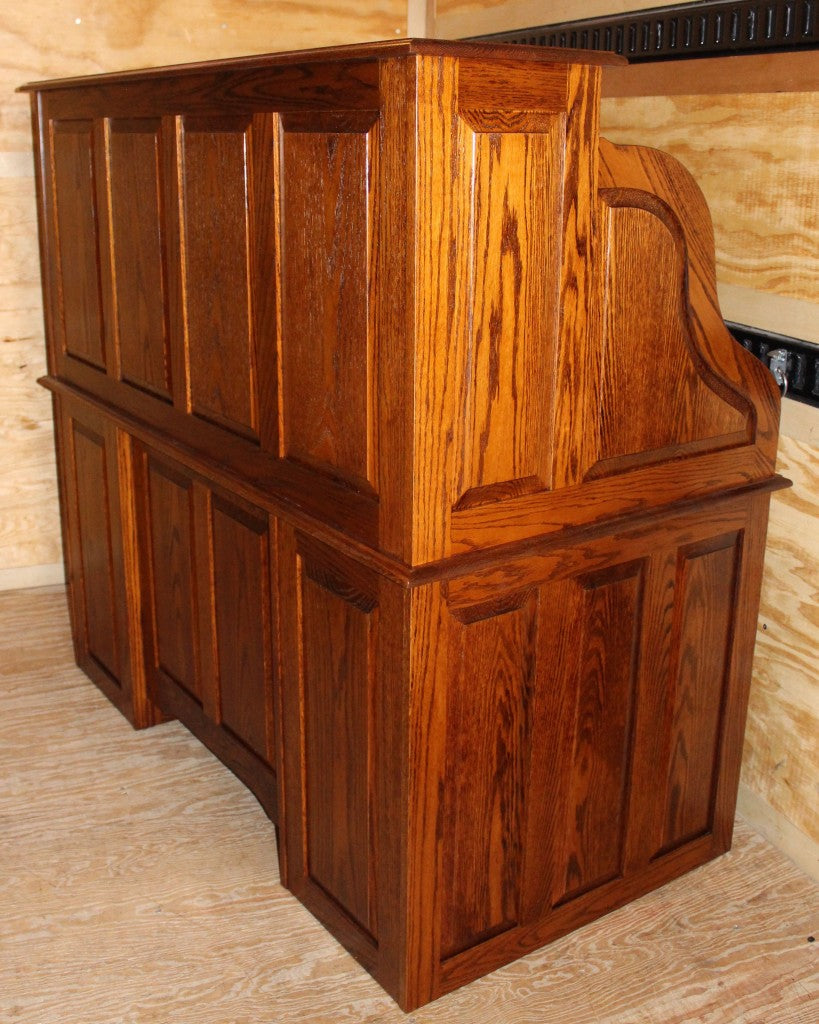 60″ Computer Deluxe Rolltop Desk