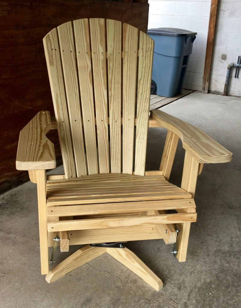 2′ Adirondack Swivel Glider