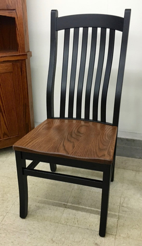 Mission Bowed Top Side Chair