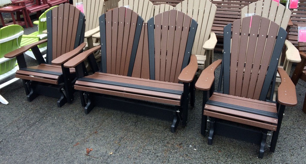 Poly 4′ Adirondack Glider
