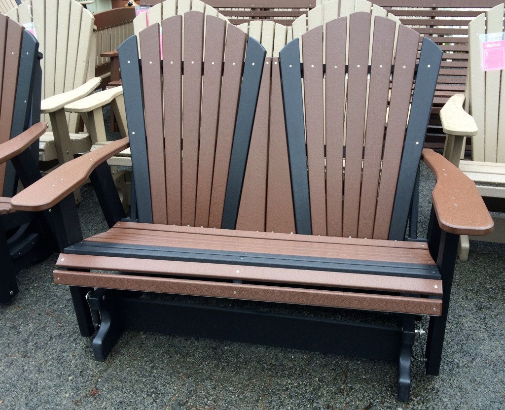 Poly 4′ Adirondack Glider