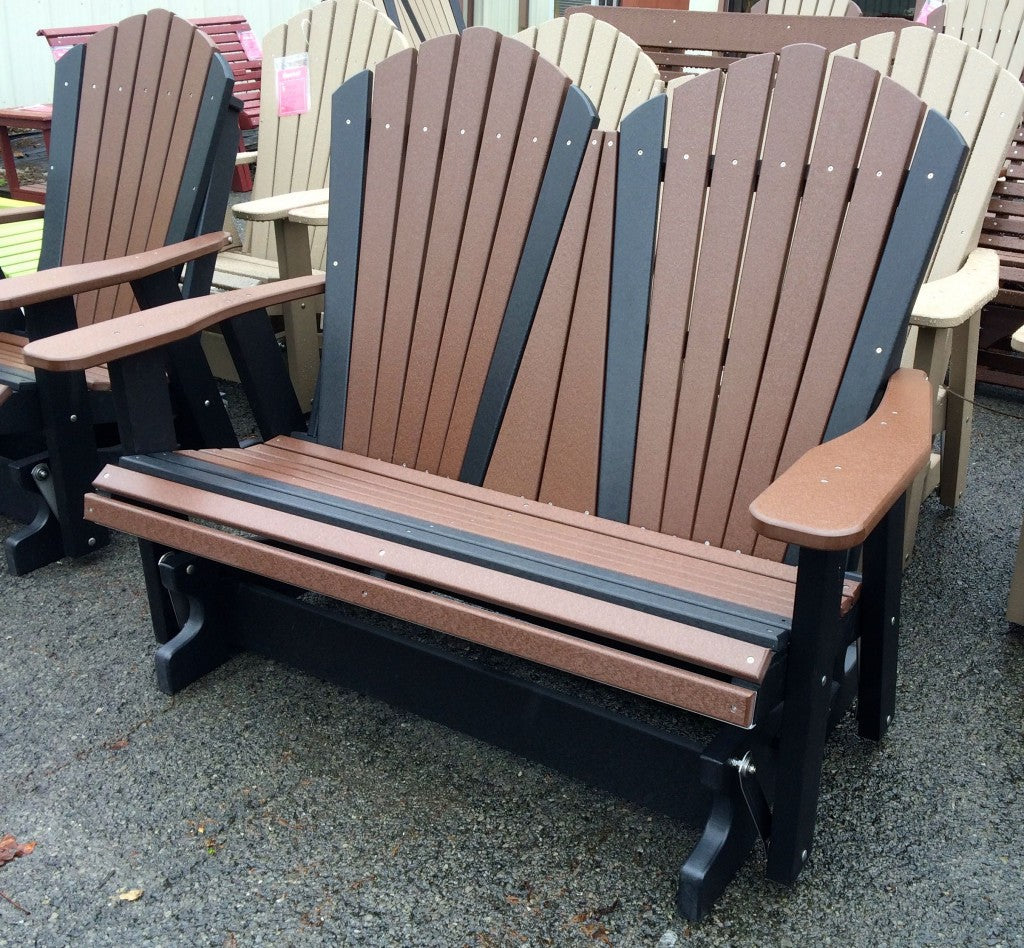 Poly 4′ Adirondack Glider