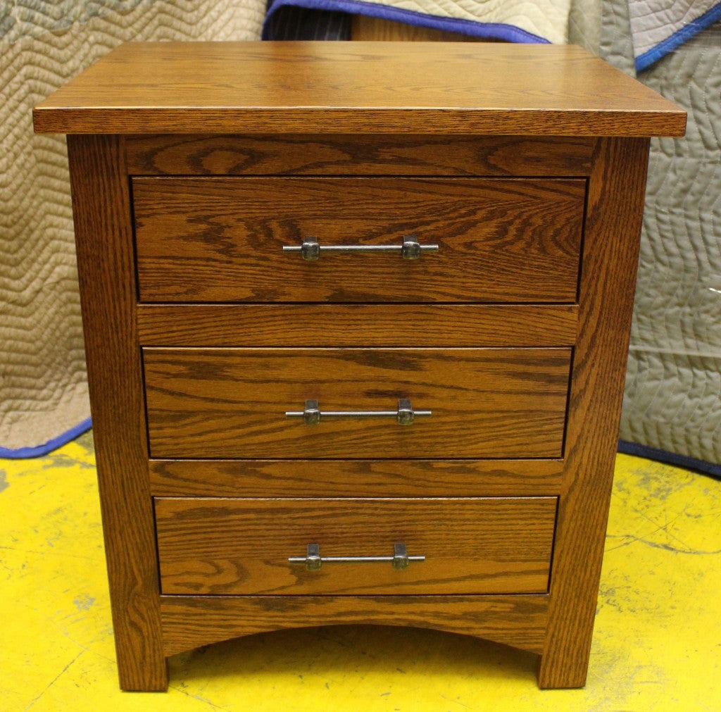 Siesta Mission 3 Drawer Night Stand