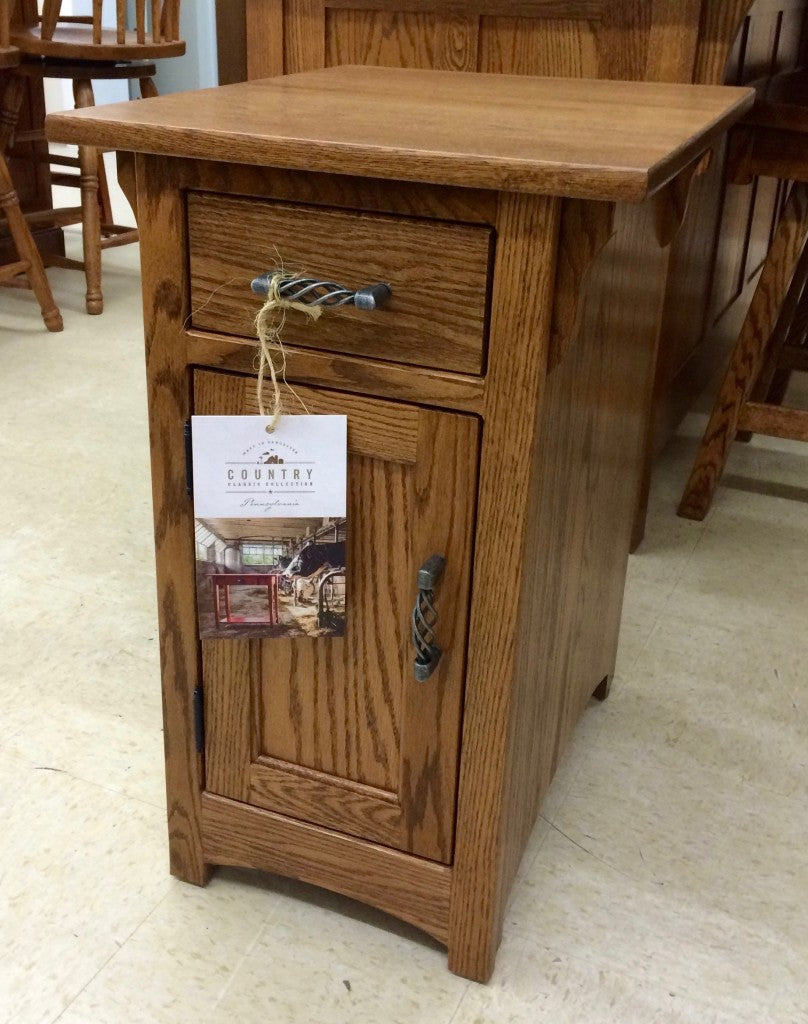 Mission 1-Door Chair Side Table