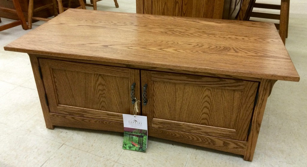 Mission 2-Door Coffee Table