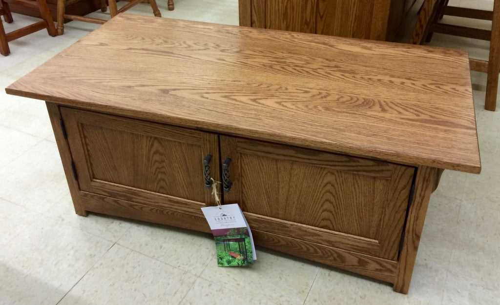 Mission 2-Door Coffee Table