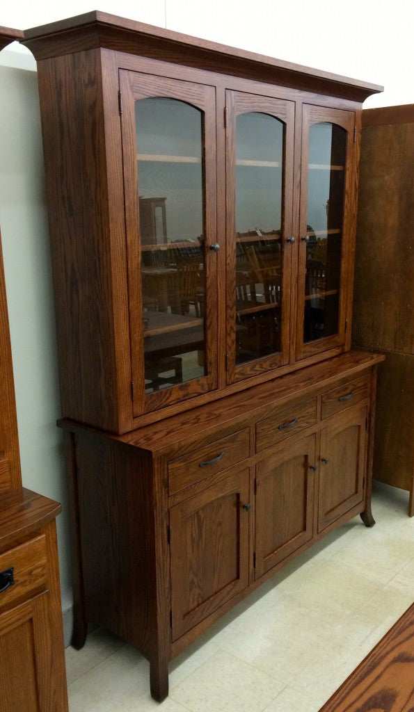 Vienna 3-Door China Hutch