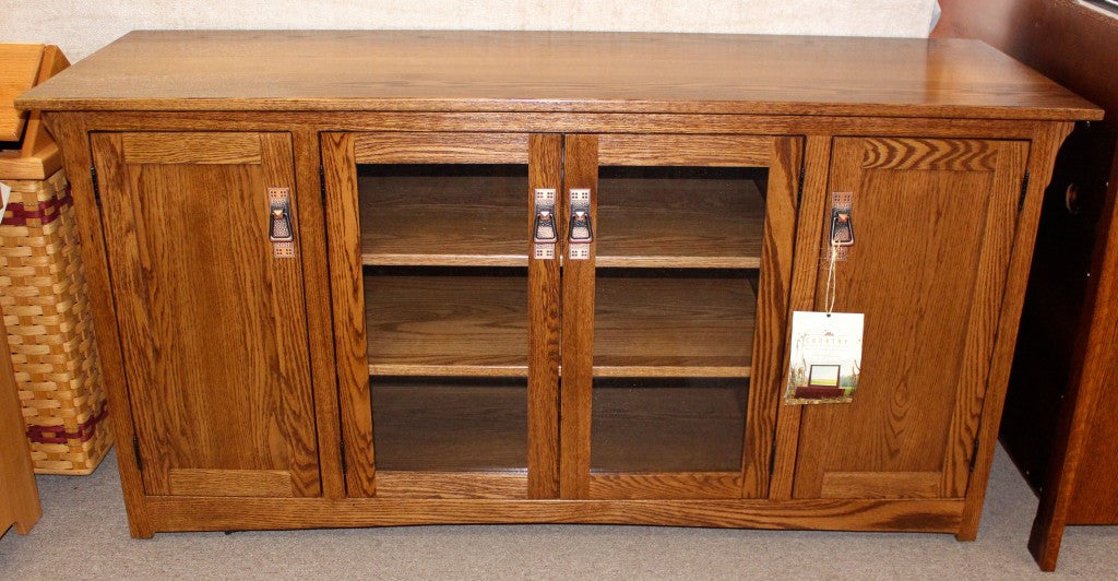 62″ Mission TV Entertainment Center