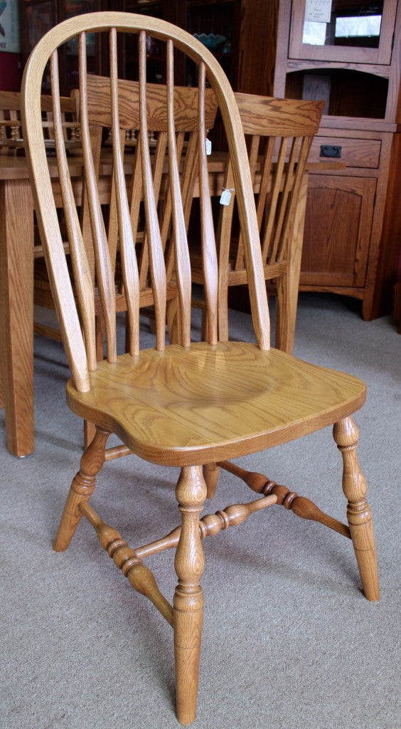 Bent Back Side Chair