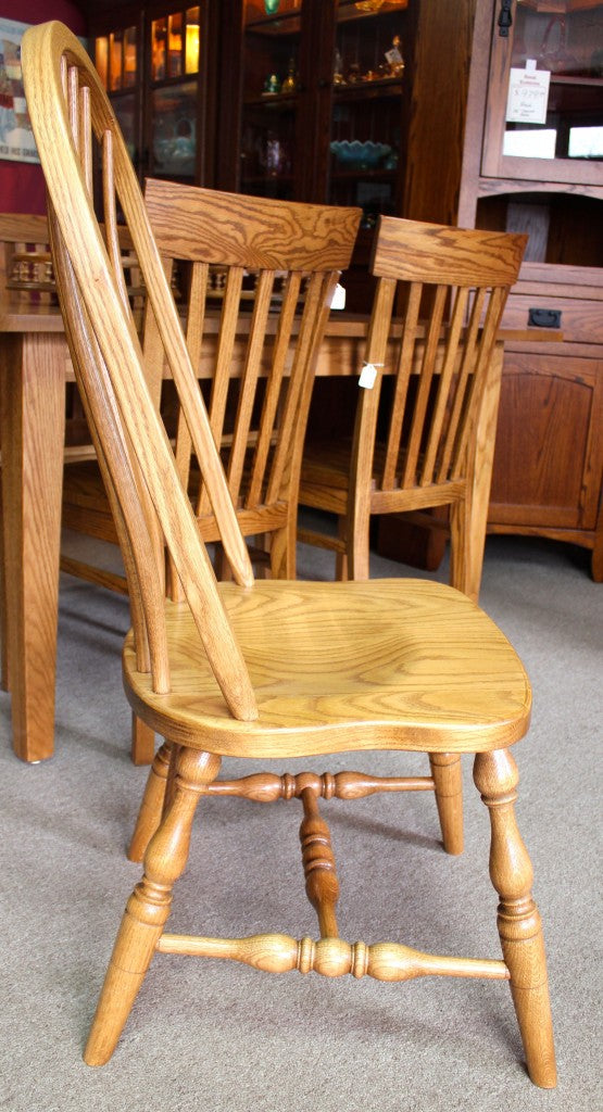 Bent Back Side Chair
