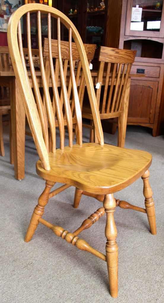 Bent Back Side Chair
