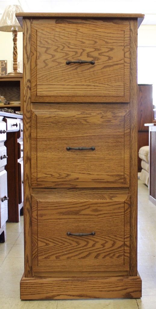 3 Drawer Traditional Deluxe File Cabinet