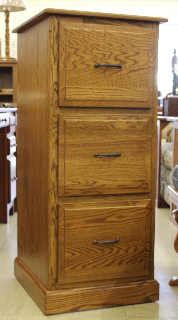 3 Drawer Traditional Deluxe File Cabinet