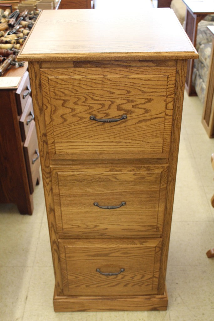 3 Drawer Traditional Deluxe File Cabinet