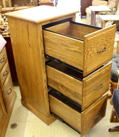 3 Drawer Traditional Deluxe File Cabinet
