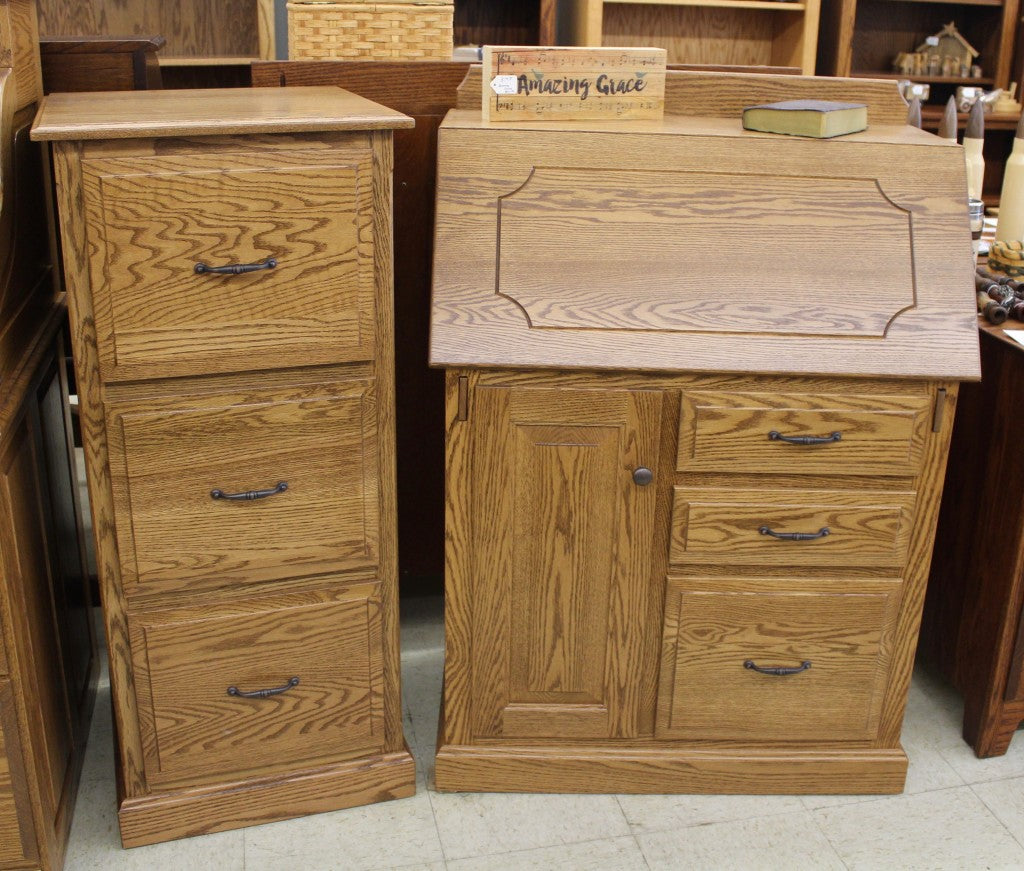 3 Drawer Traditional Deluxe File Cabinet