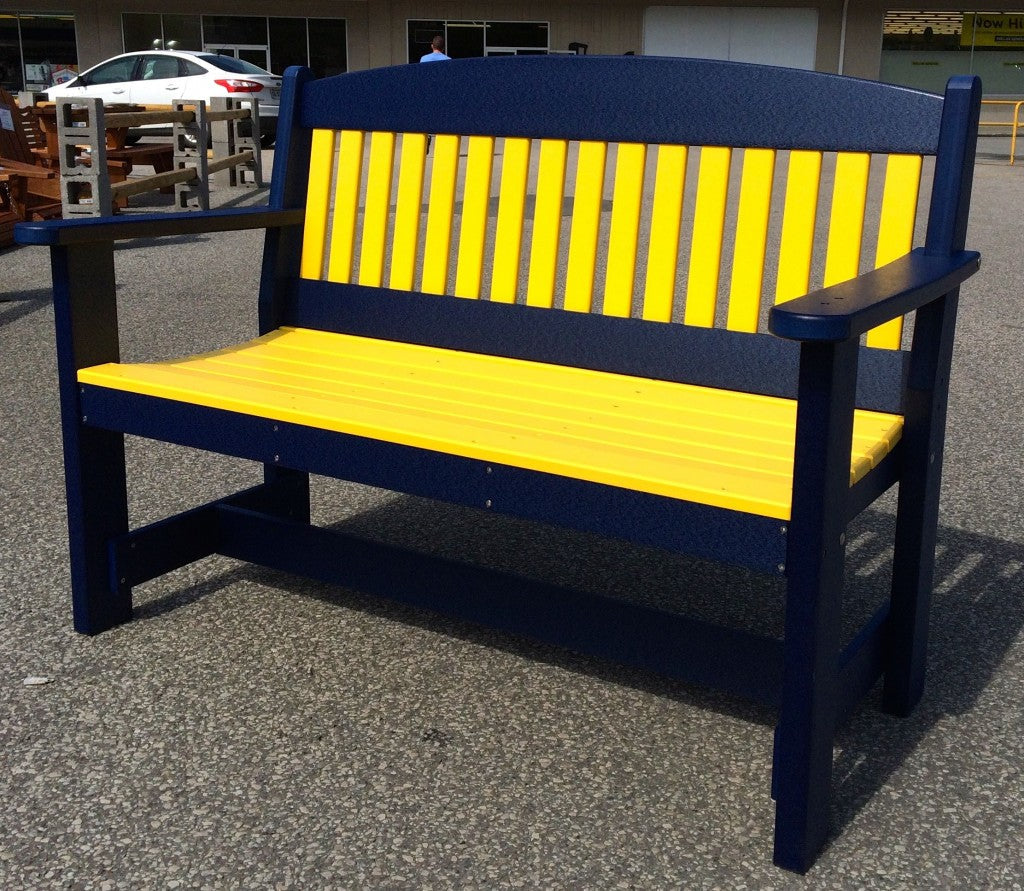 Poly 4′ Garden Bench