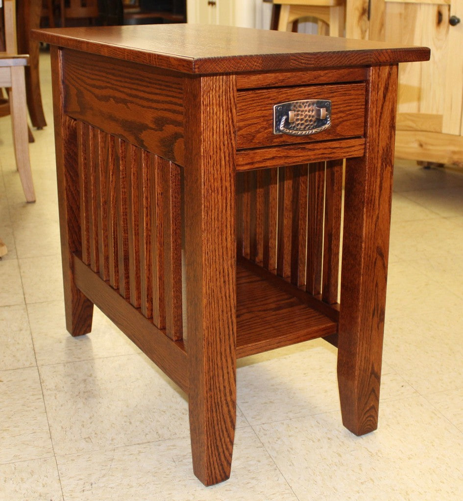 Prairie Mission 14" End Table With Drawer