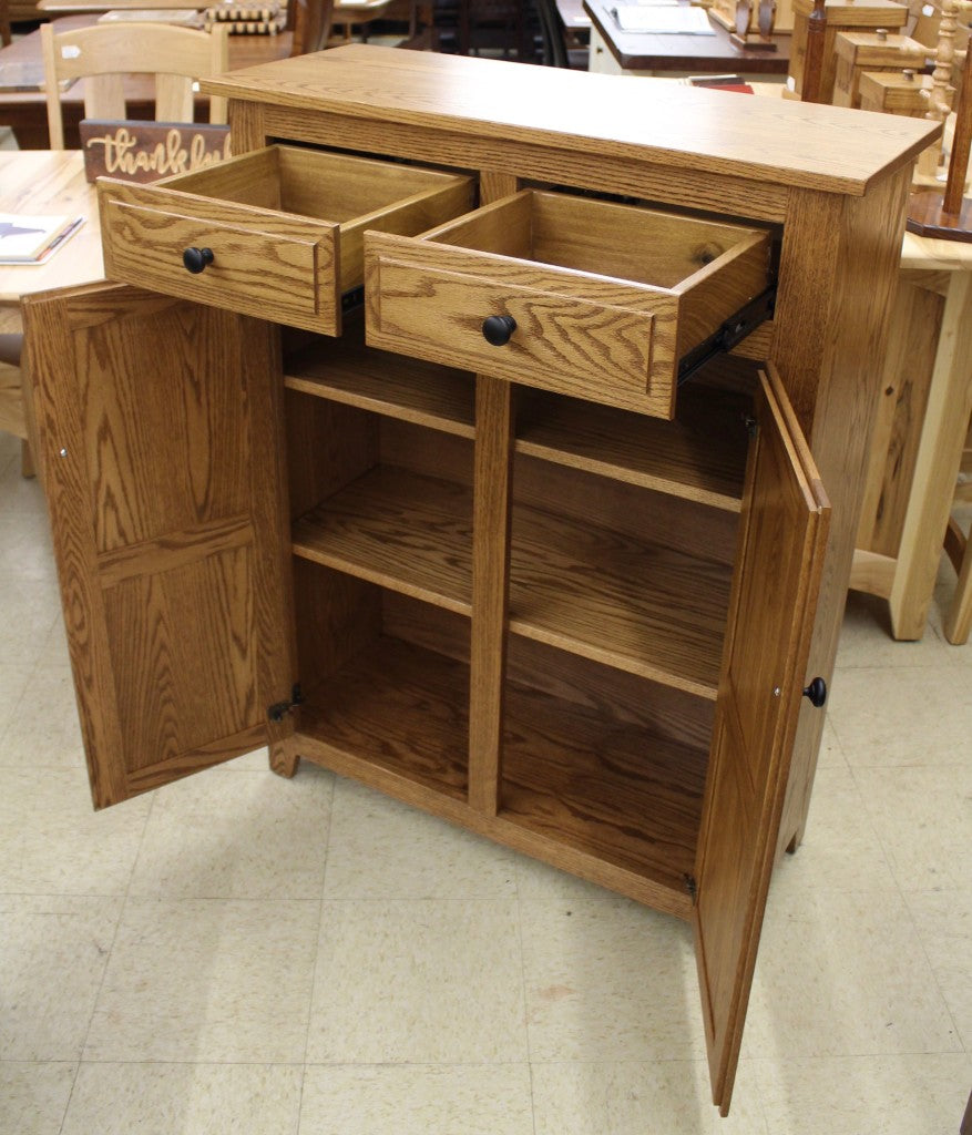 Pie Safe with Wooden Raised Panel Doors