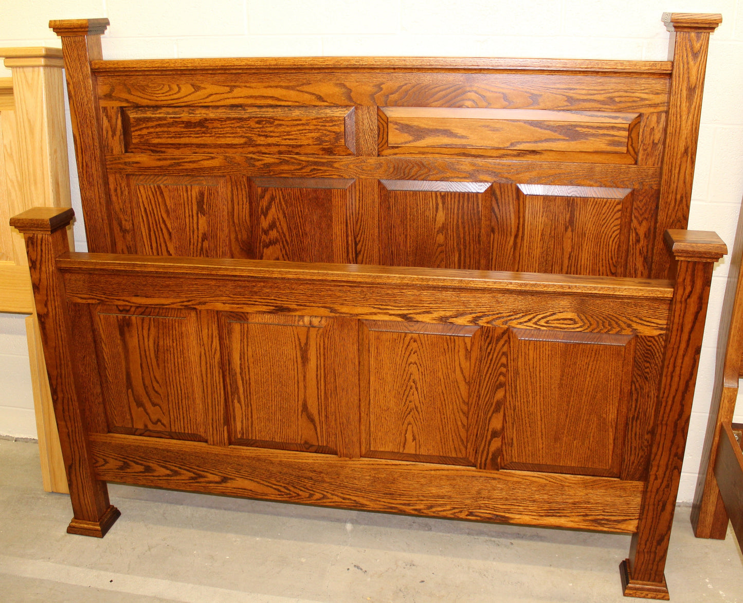 Country Panel Bed