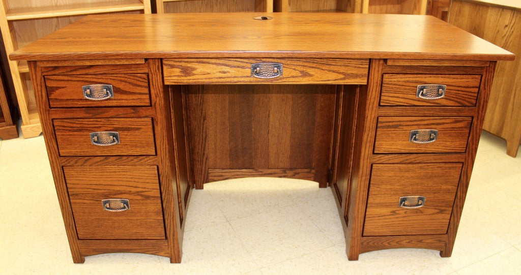 55″ Mission Executive Desk