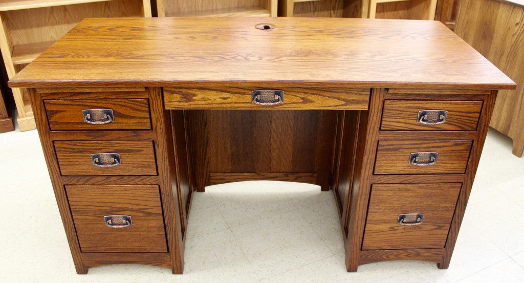 55″ Mission Executive Desk