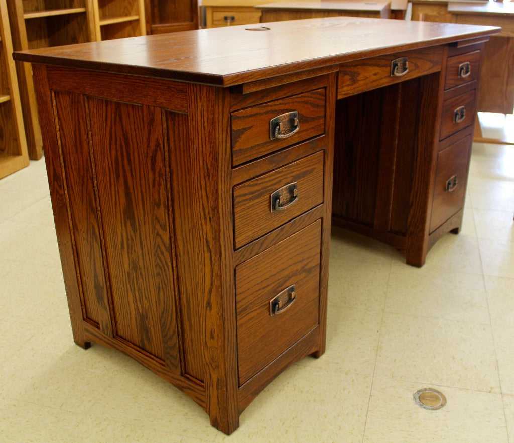 55″ Mission Executive Desk