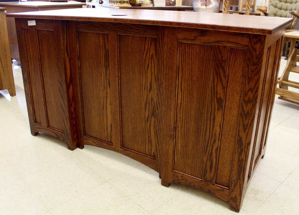 55″ Mission Executive Desk