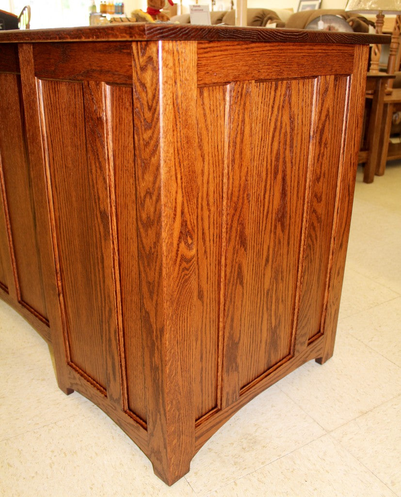 55″ Mission Executive Desk