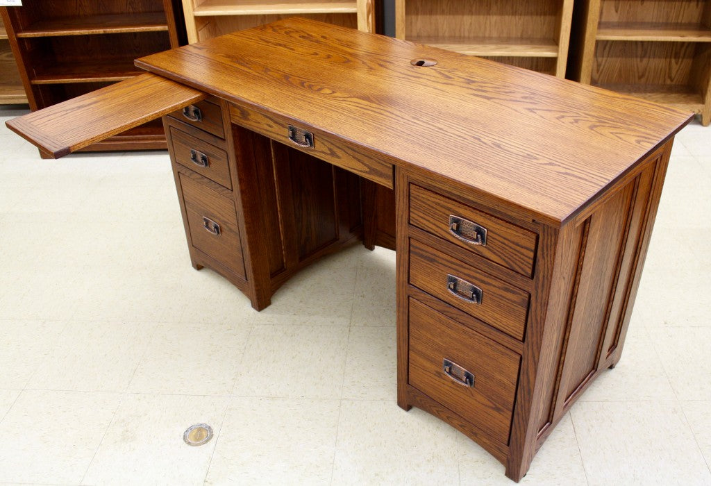55″ Mission Executive Desk