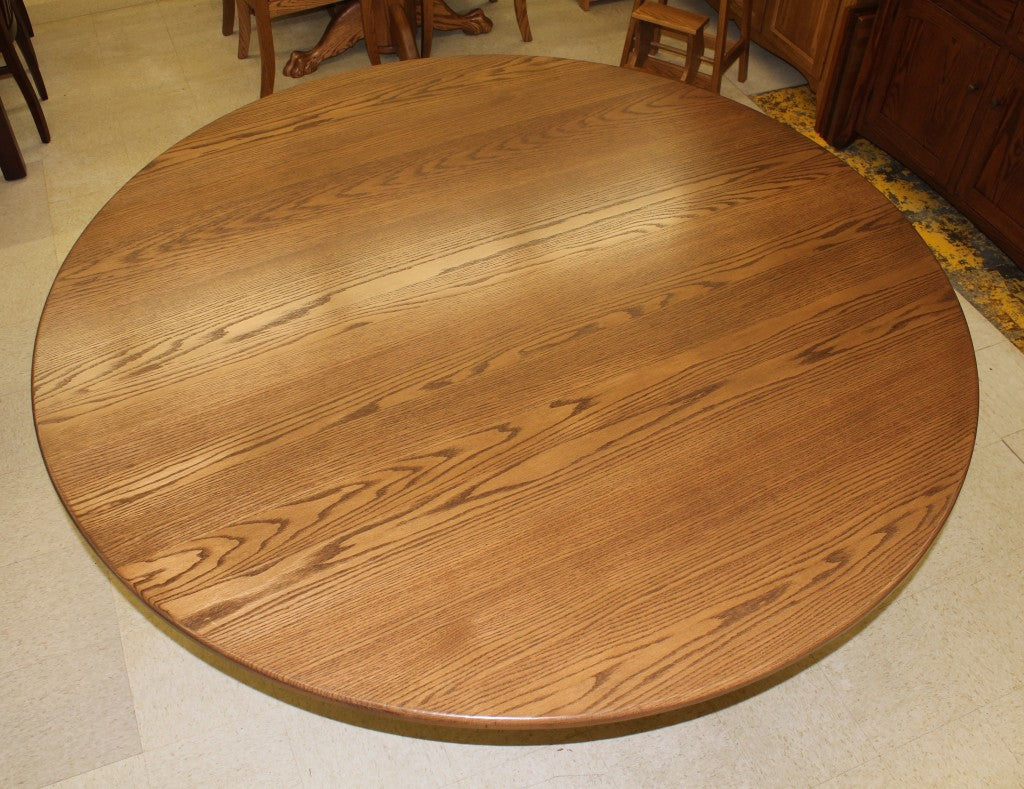 Buckeye 72" Round Single Pedestal Table