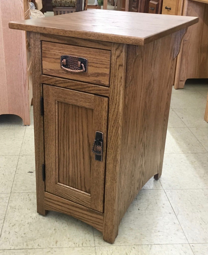 Mission 1-Door Chair Side Table