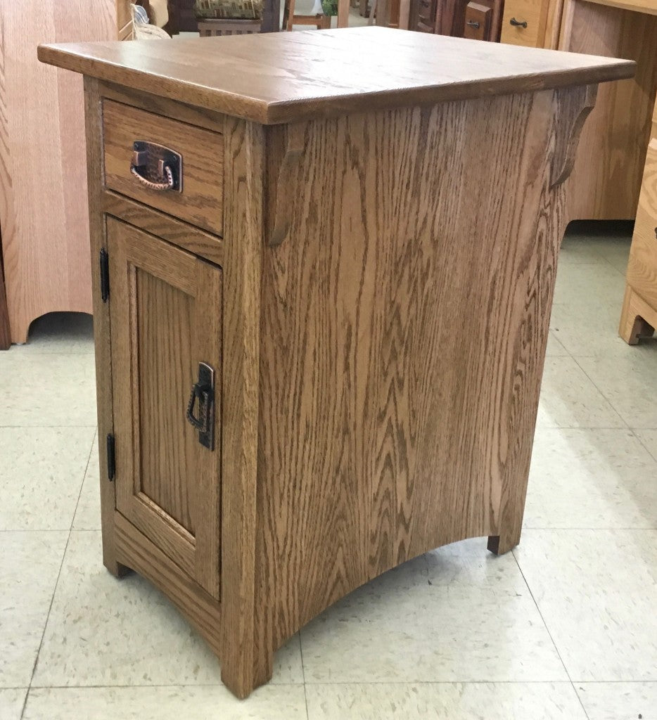 Mission 1-Door Chair Side Table