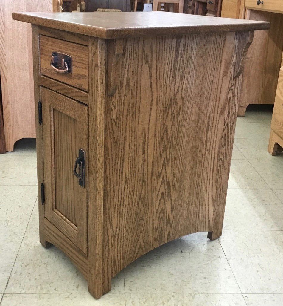 Mission 1-Door Chair Side Table