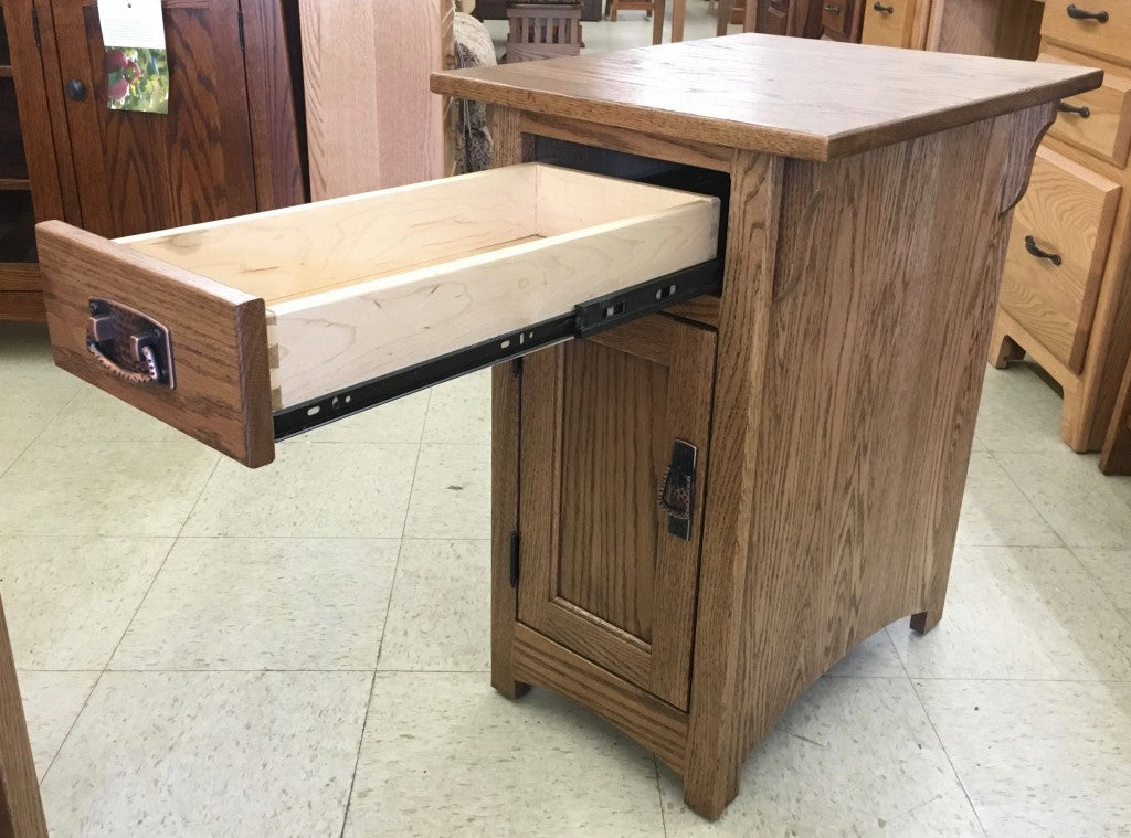 Mission 1-Door Chair Side Table