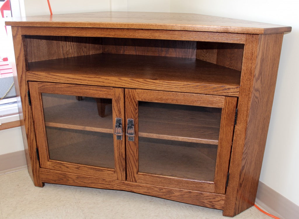 Mission Corner TV Stand