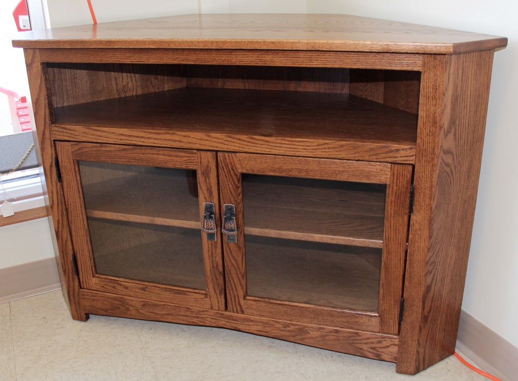 Mission Corner TV Stand