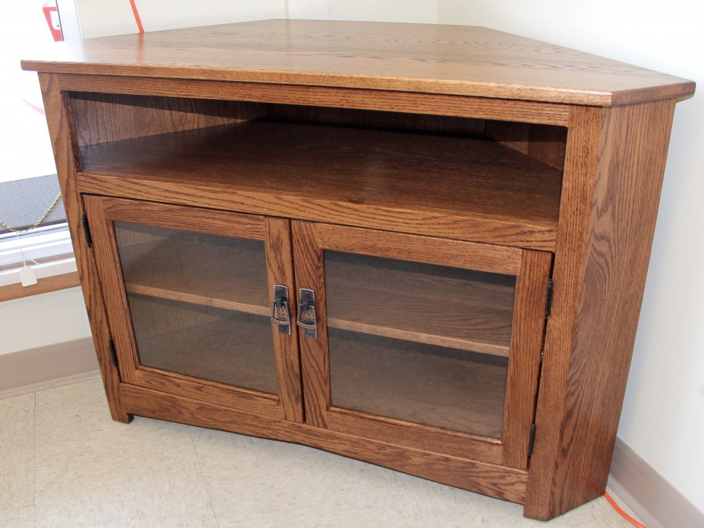 Mission Corner TV Stand