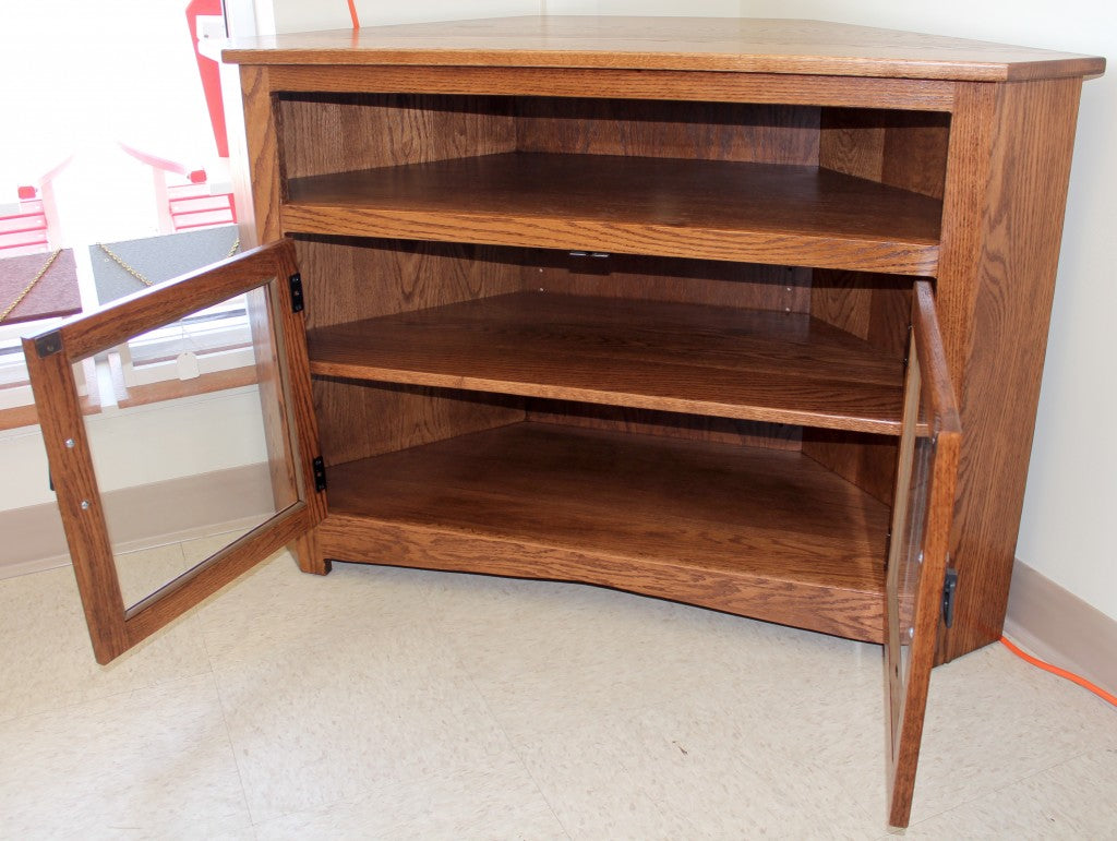 Mission Corner TV Stand