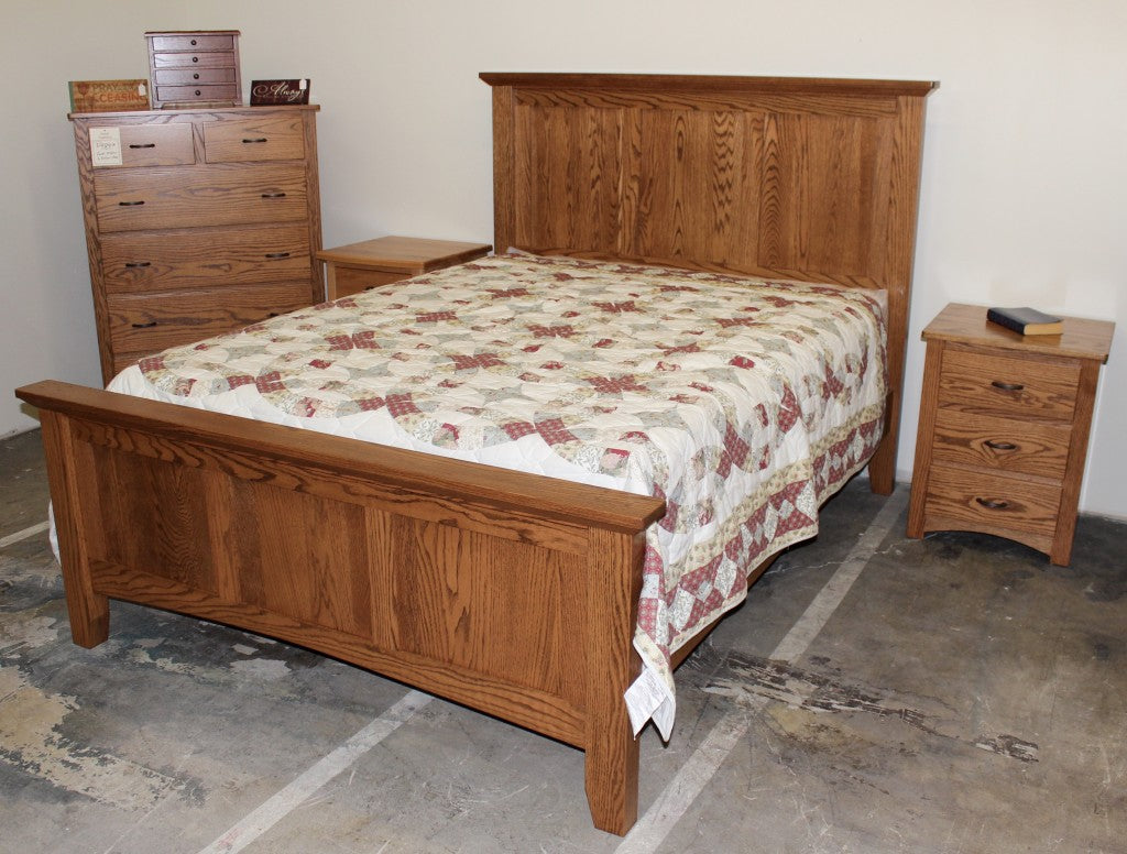 Crown Panel Bed