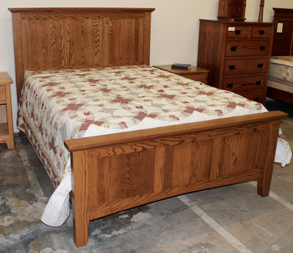 Crown Panel Bed