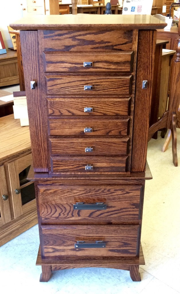 48″ Split Shaker Jewelry Armoire