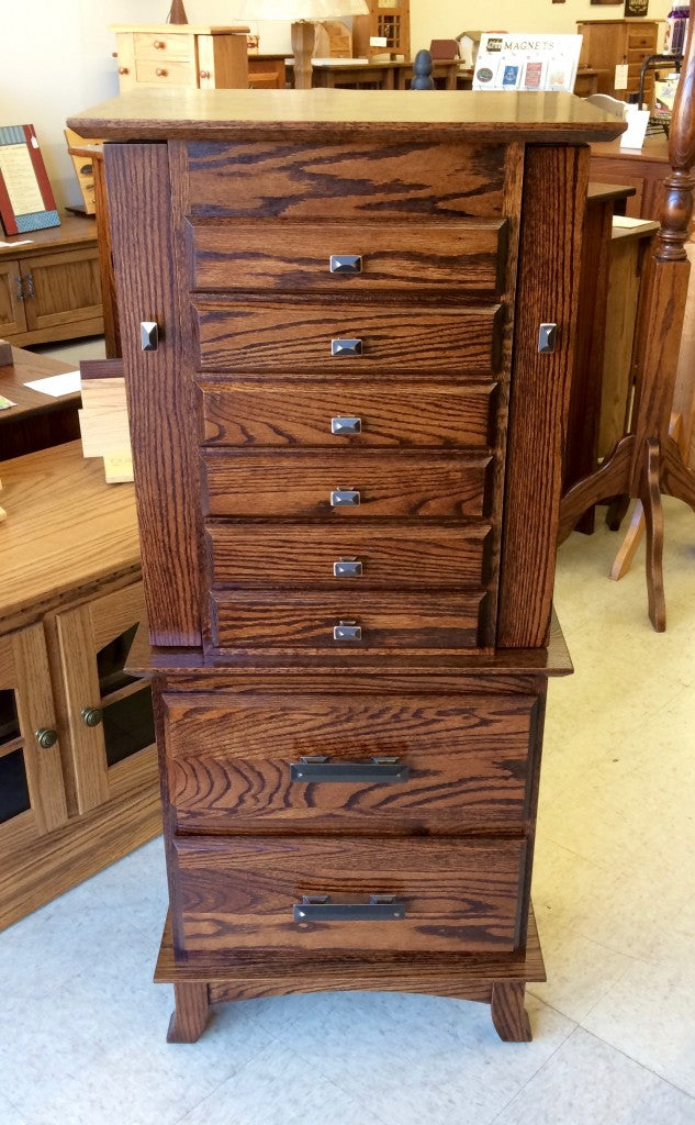 48″ Split Shaker Jewelry Armoire