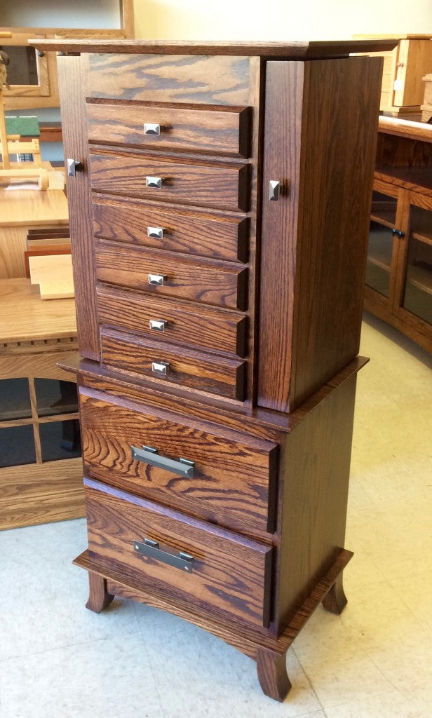 48″ Split Shaker Jewelry Armoire