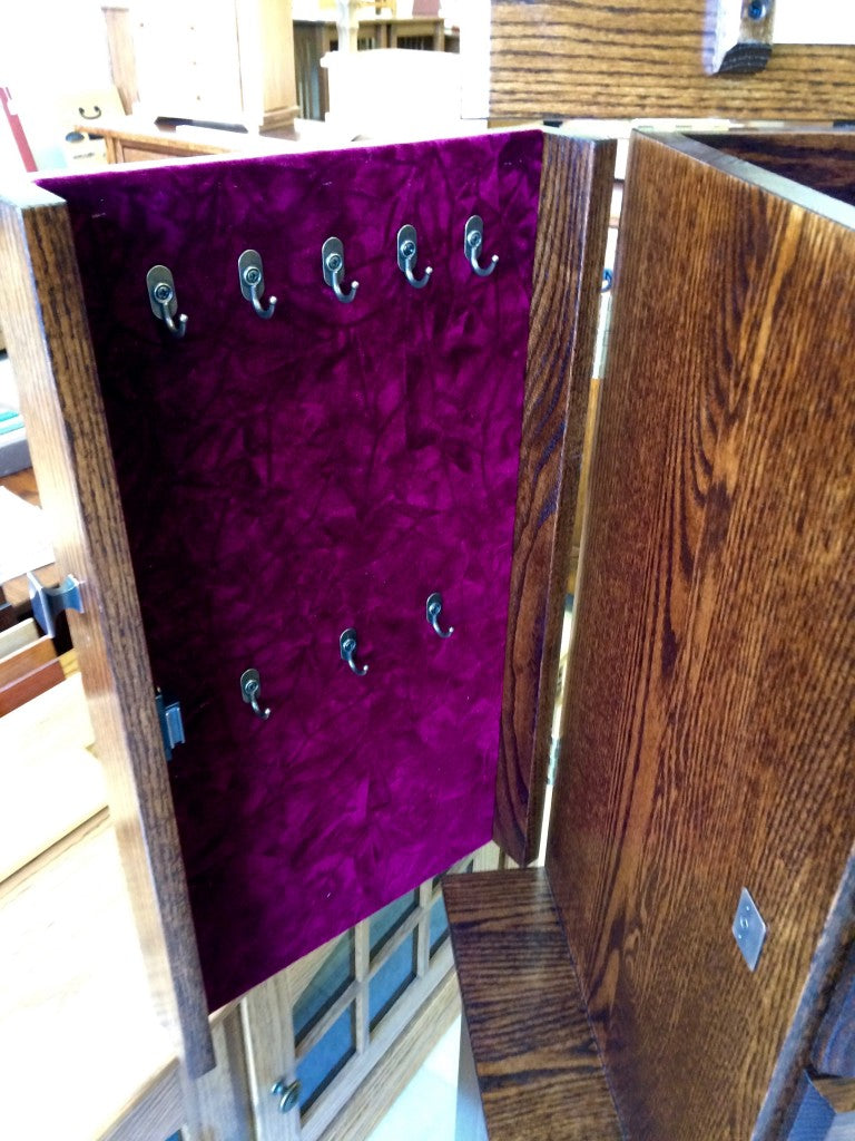 48″ Split Shaker Jewelry Armoire