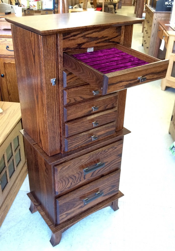 48″ Split Shaker Jewelry Armoire