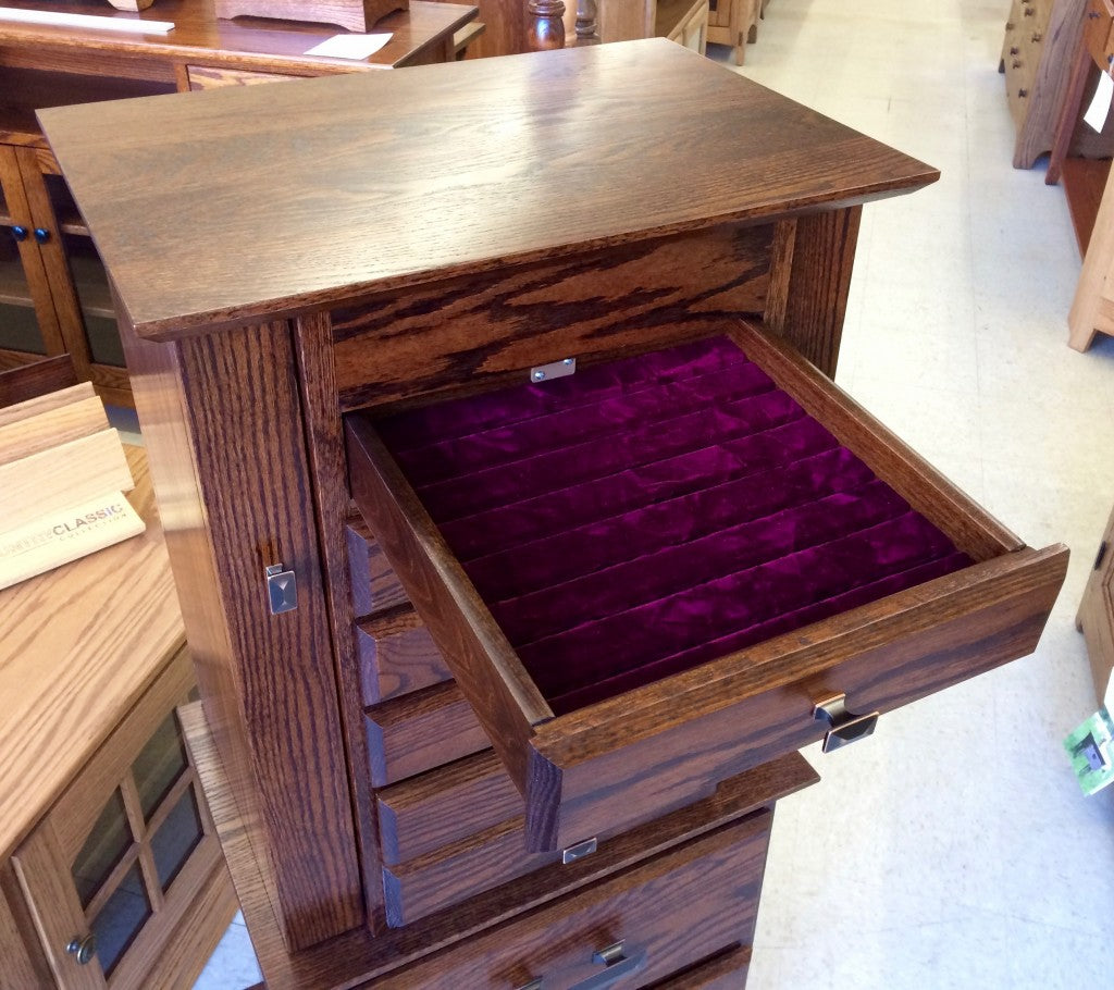 48″ Split Shaker Jewelry Armoire